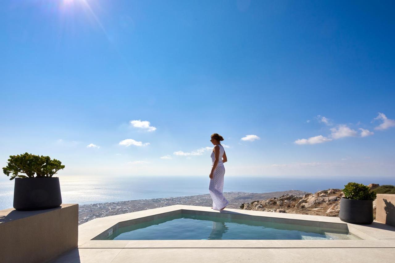 Santorini Sky, The Lodge Pýrgos Exteriör bild
