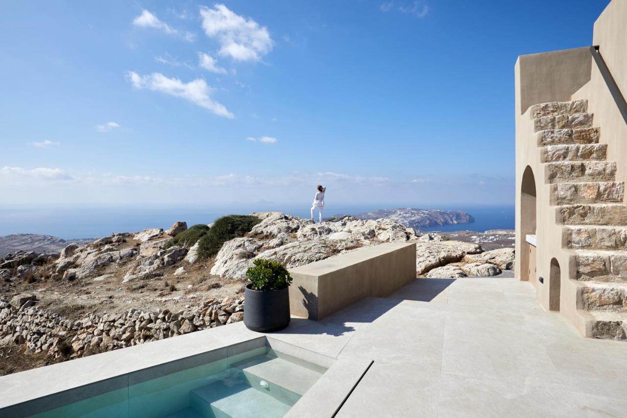 Santorini Sky, The Lodge Pýrgos Exteriör bild