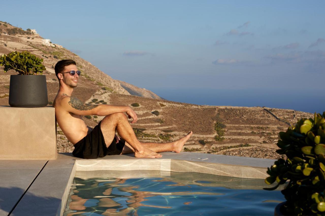 Santorini Sky, The Lodge Pýrgos Exteriör bild